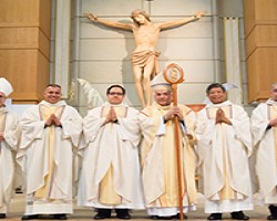 Diocese rejoices in Ordination of four new priests