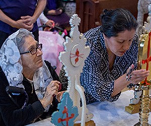 St. Padre Pio relics draw the faithful to Inland churches for veneration