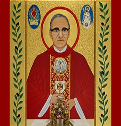 Eastvale parish celebrates patron’s sainthood with compelling new icon